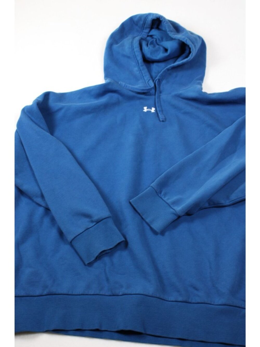 Under Armour Mens Blue Pullover Hoodie Sweatshirt Size Large